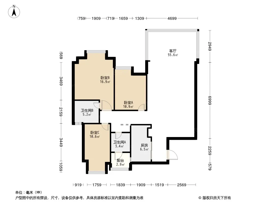 君悦领地户型图