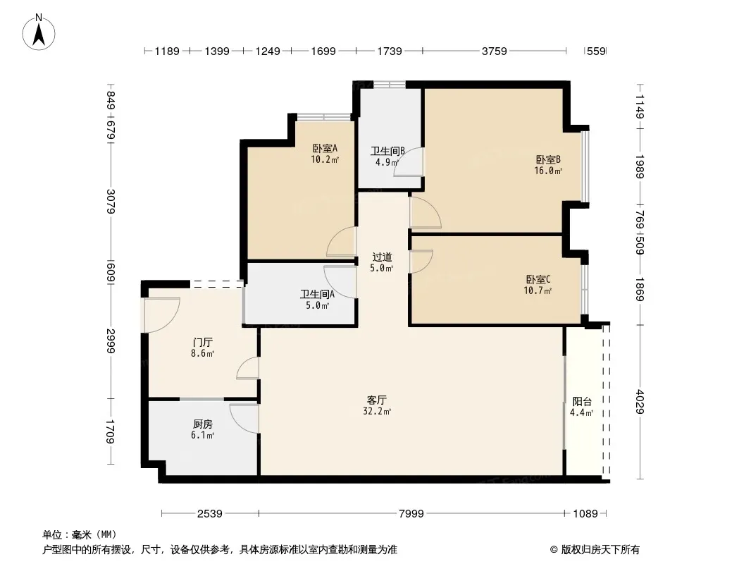 清江别韵户型图