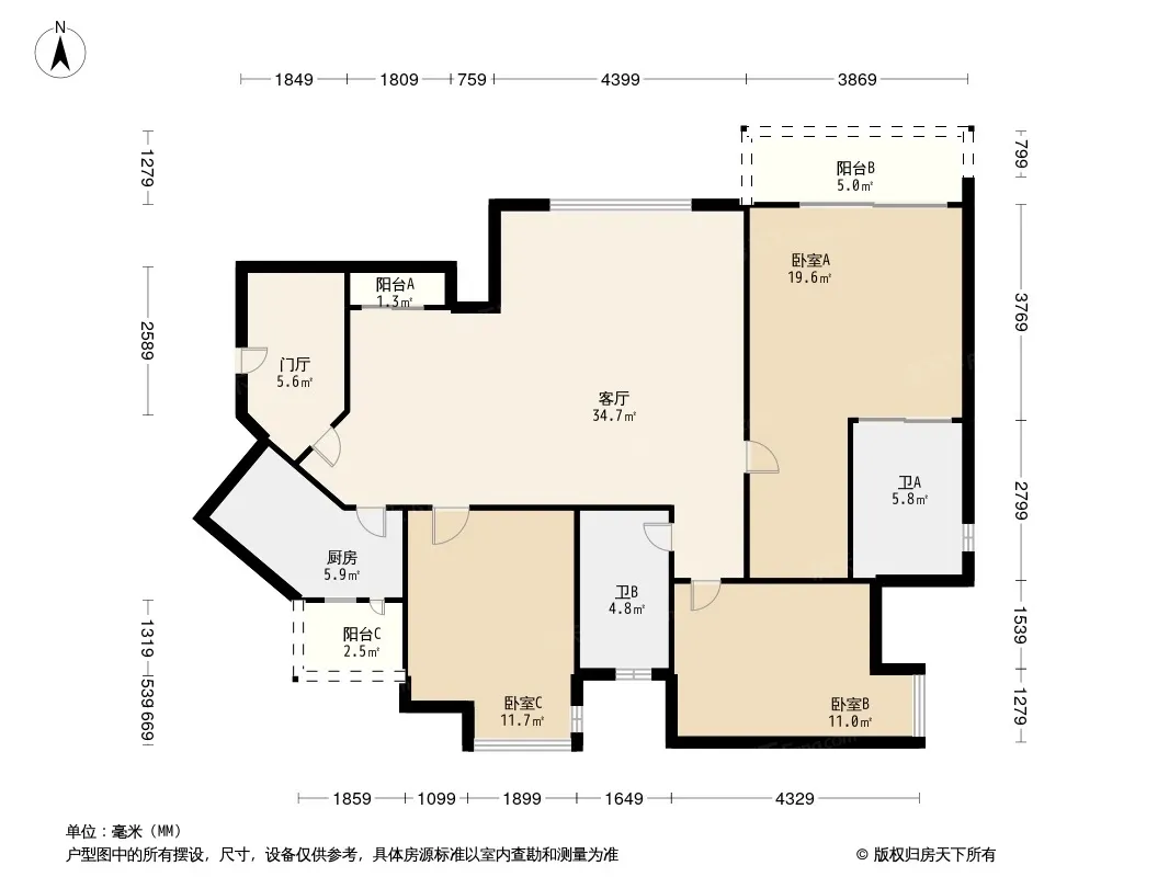 大城际户型图