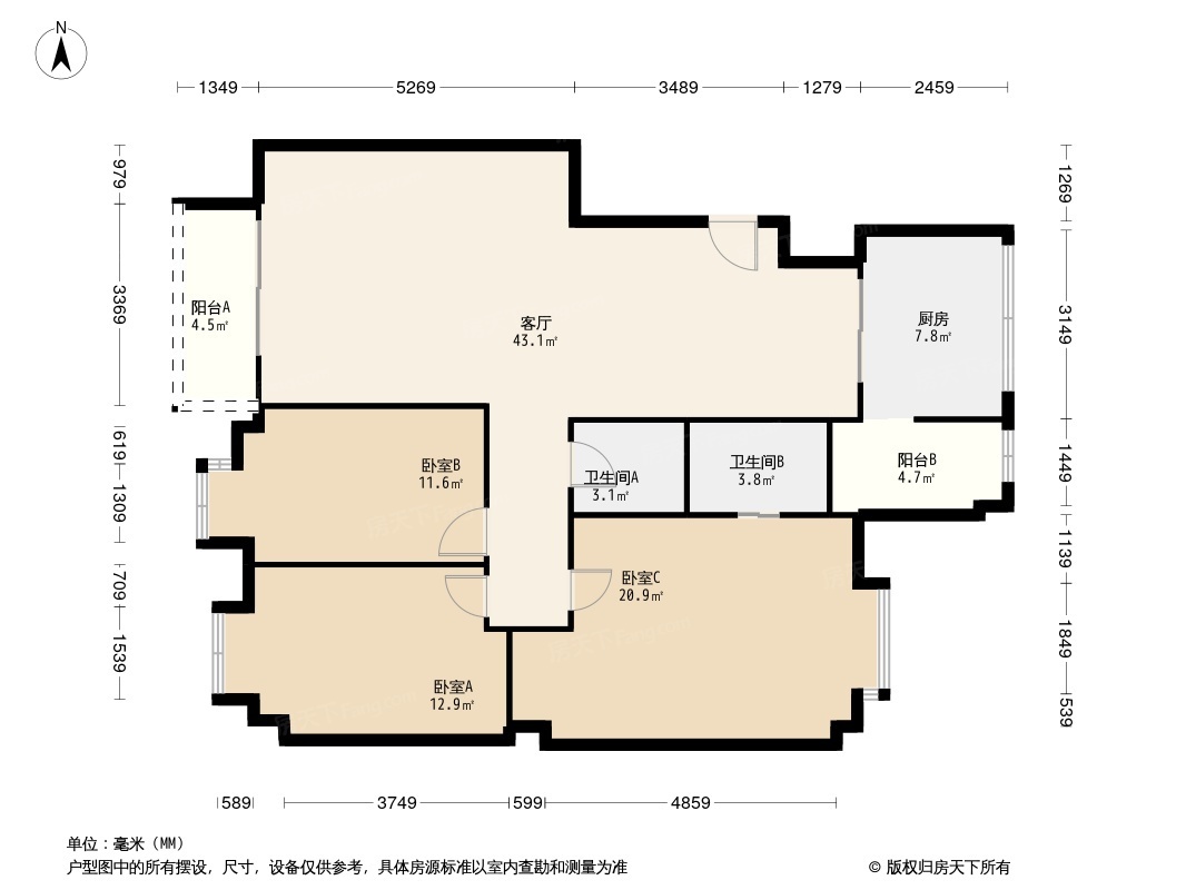 柳城丽江苑户型图