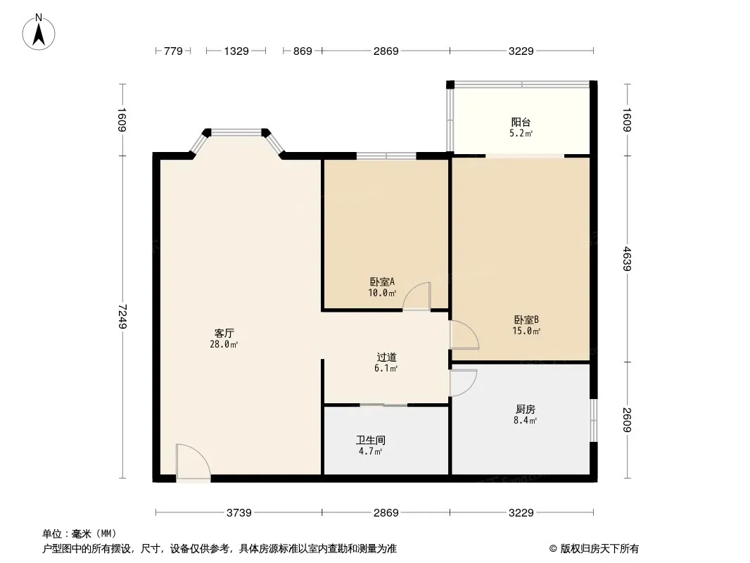 华房苑户型图