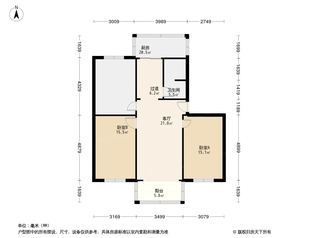 沙湾北区商寓户型图