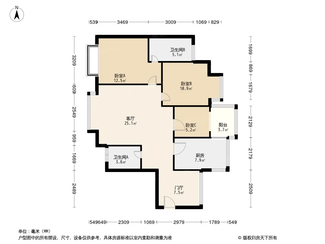 龙锦户型图