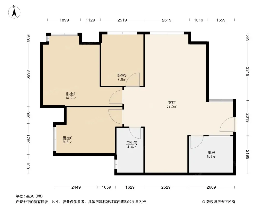 格林楠户型图