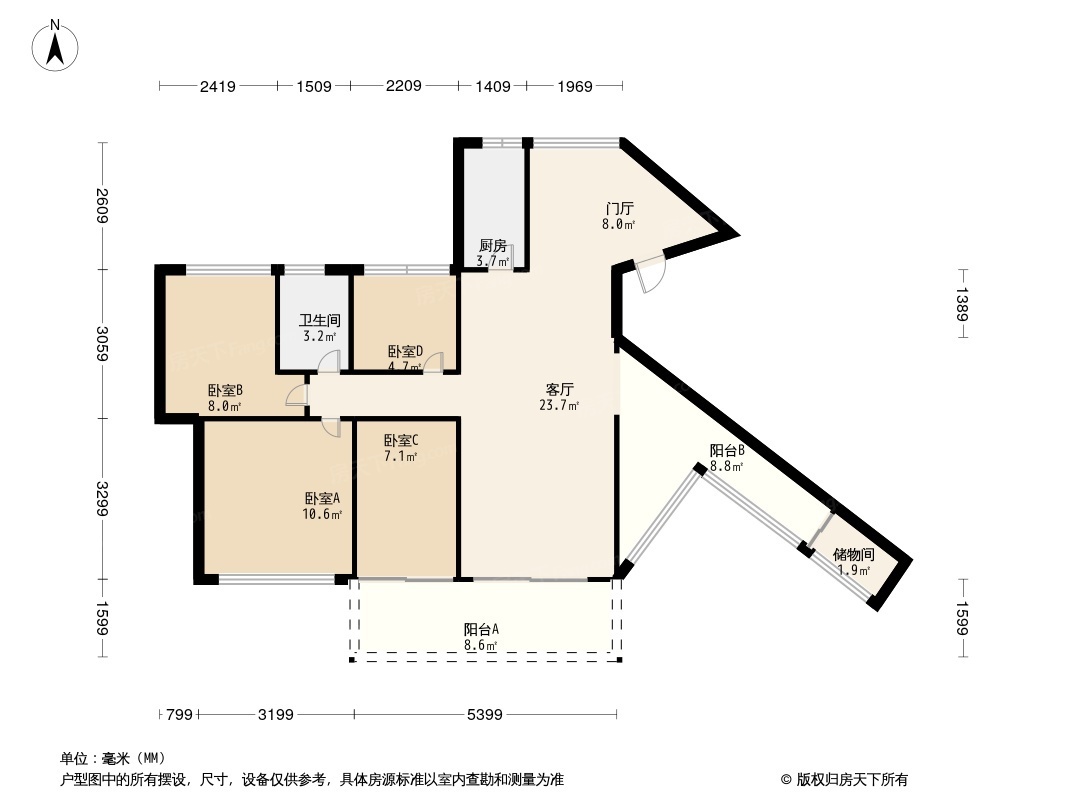 长城半岛城邦三期户型图