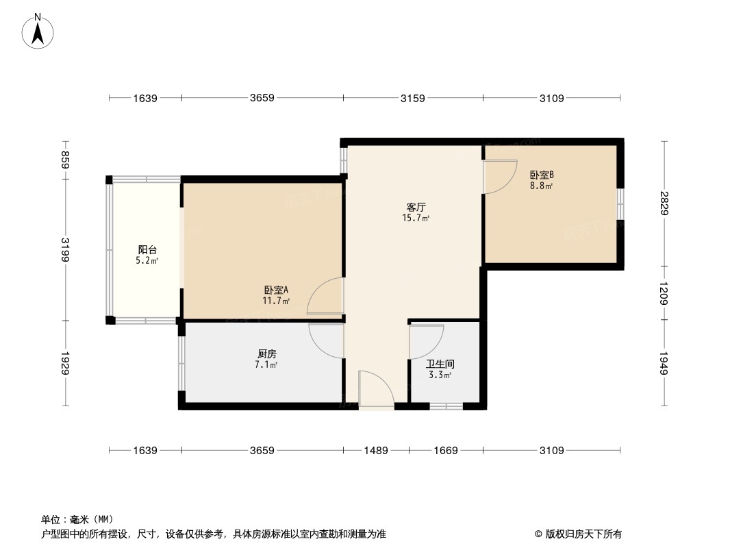 百花西路15号院户型图