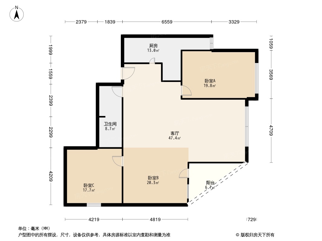 莱茵春天户型图