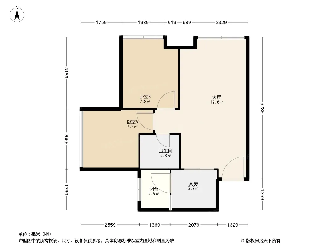 时代锦绣户型图