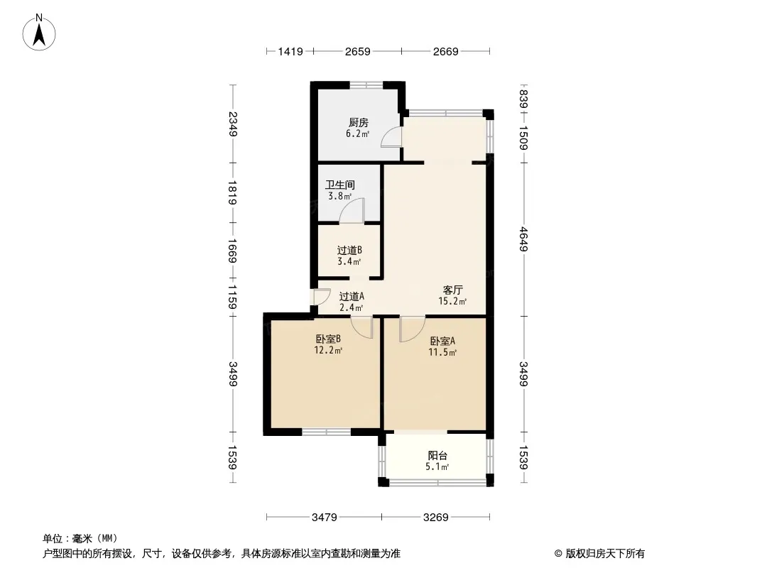 电子研究所宿舍户型图