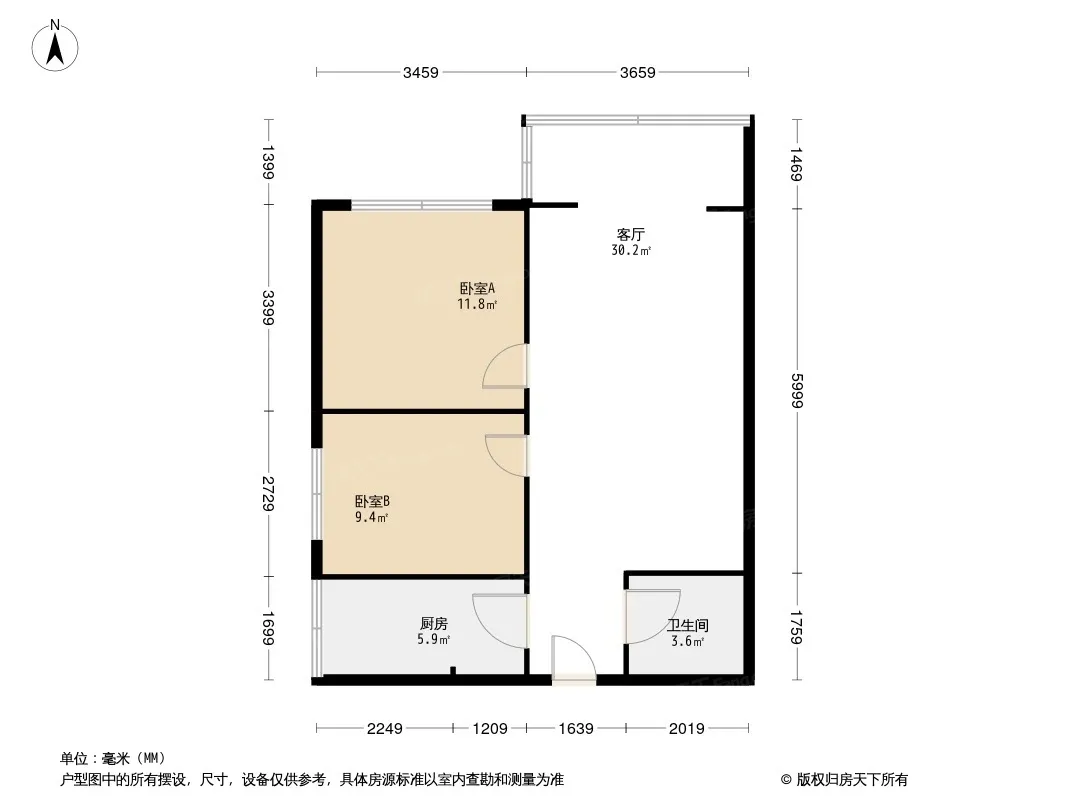 石人南路23号院户型图