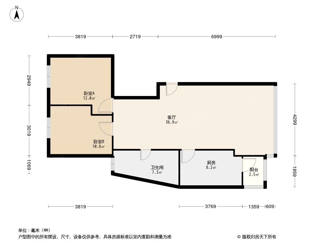 金域港湾户型图