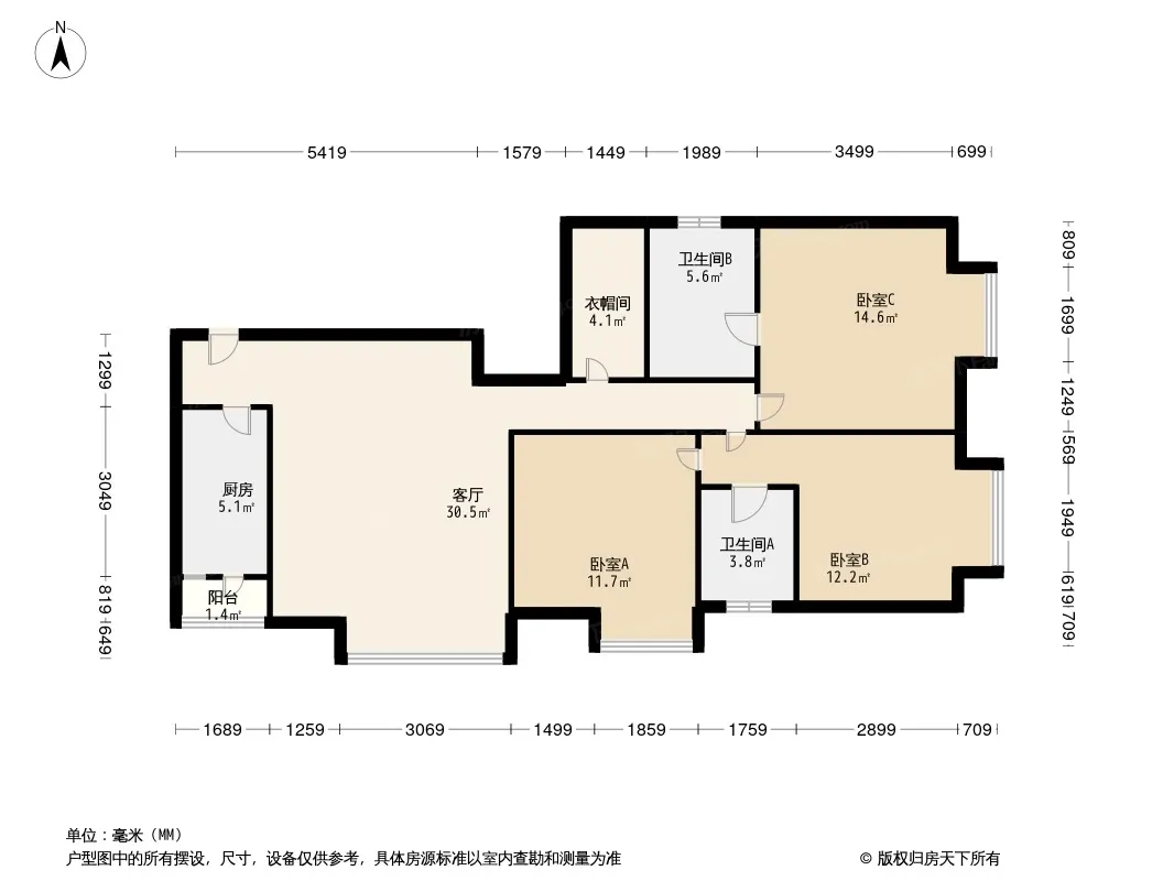 紫东梵谷户型图