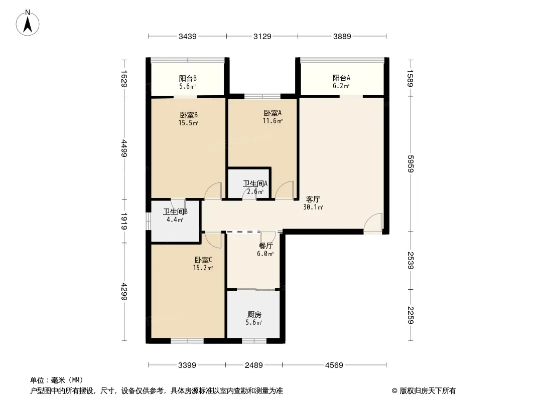 佳顺苑户型图