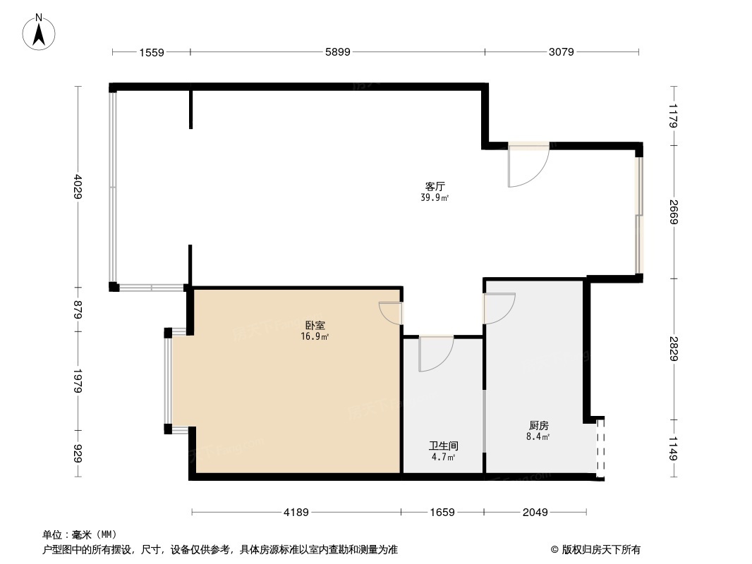 丰盛名苑户型图