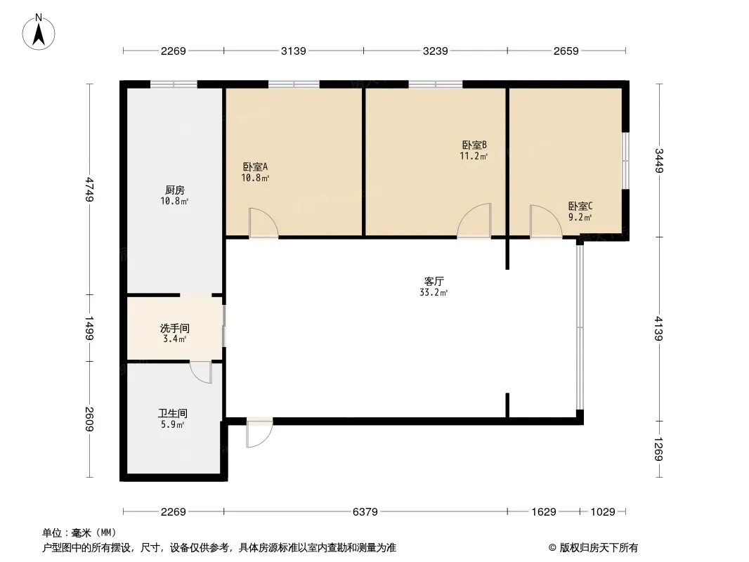 富丽苑户型图