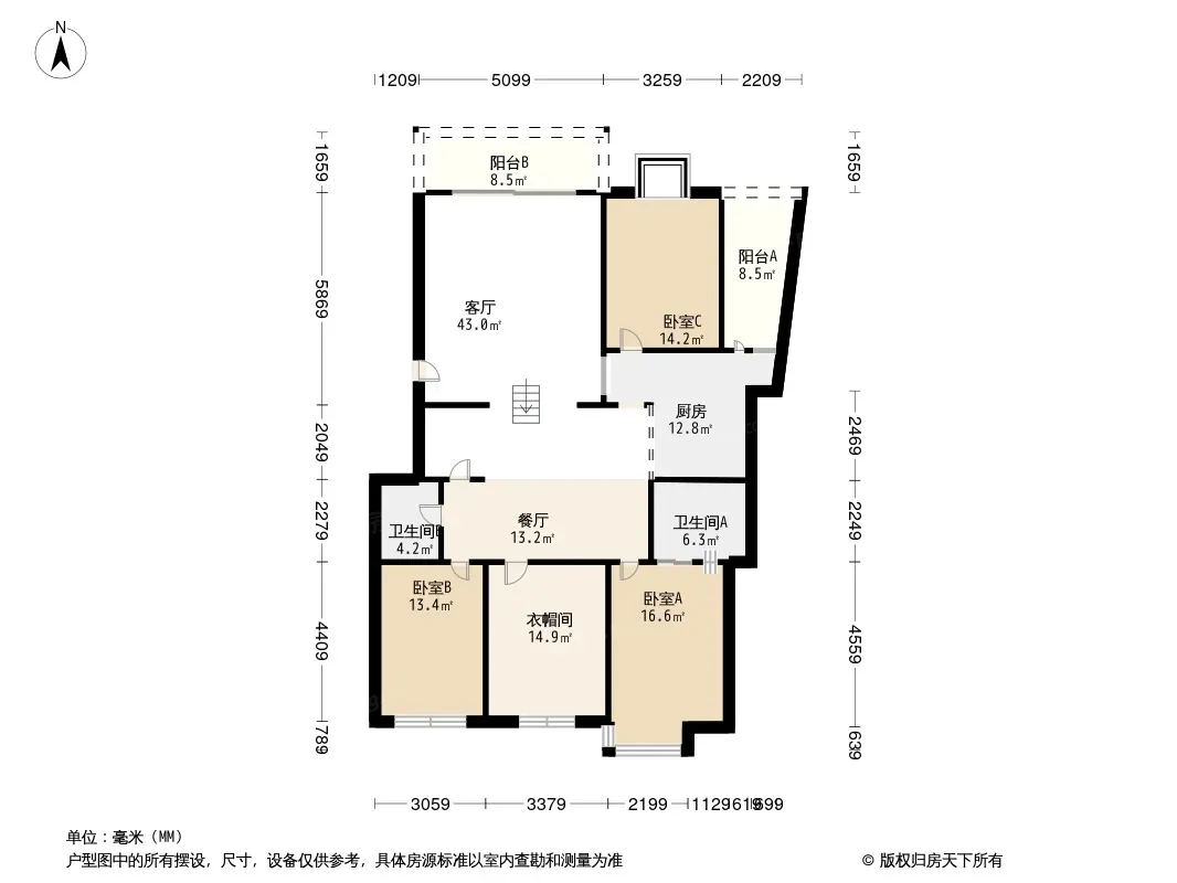 龙景花园户型图