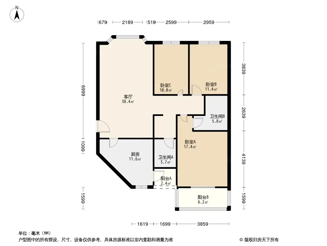 千和茗居户型图