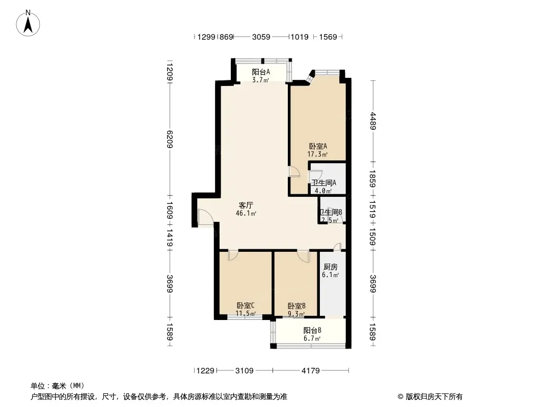 金港兴城户型图
