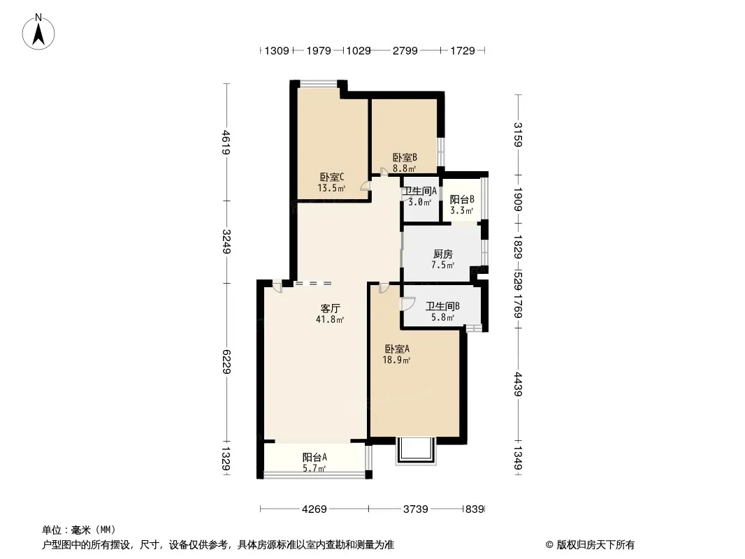 西藏地质花园户型图
