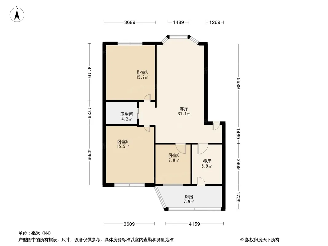 智业福地户型图