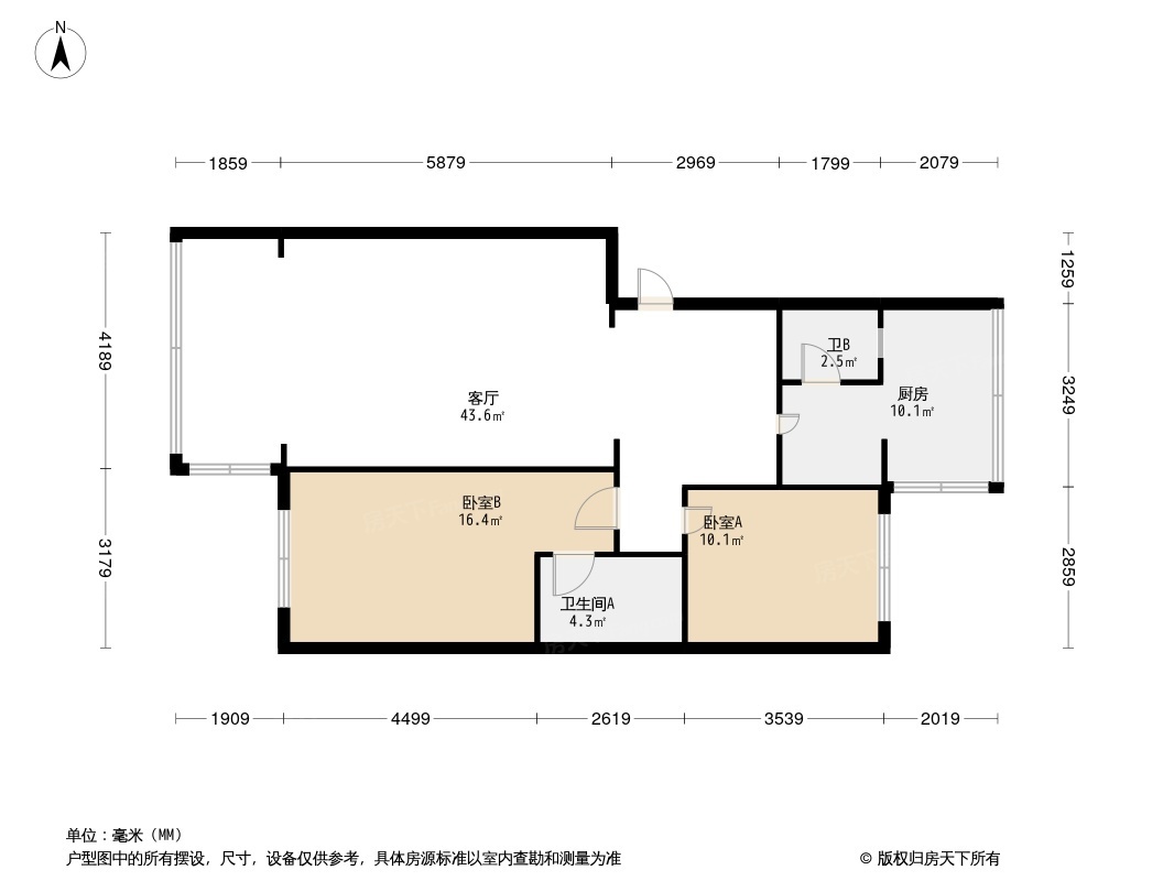 人民南路四段25号院户型图