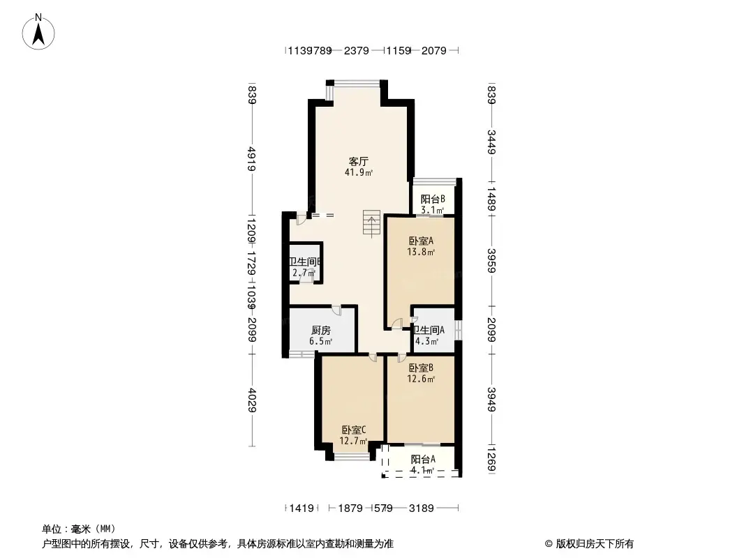 王府春天花园户型图