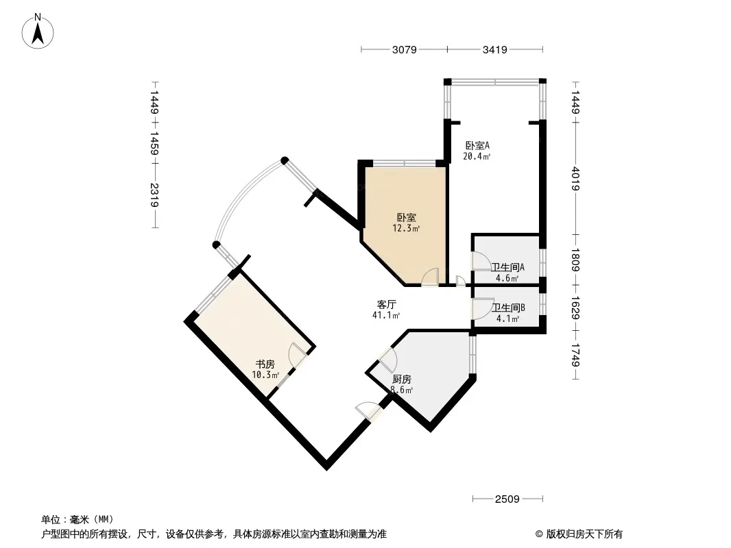 成勘院电梯公寓户型图