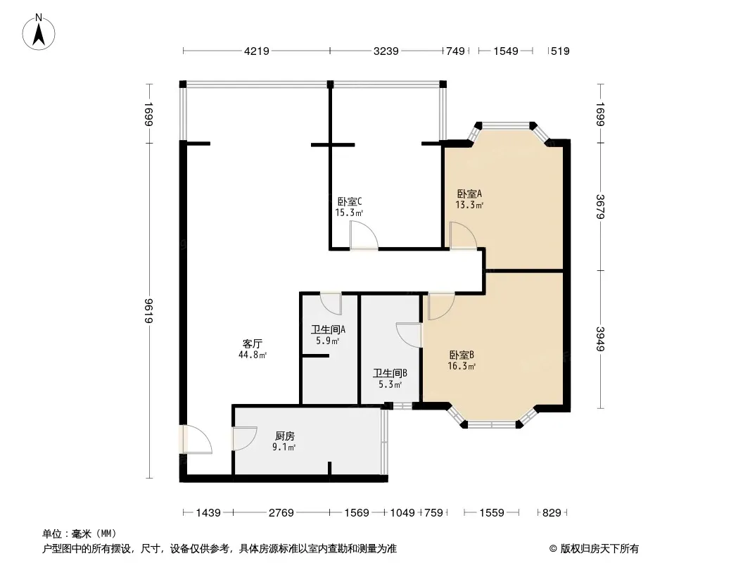 西雅苑户型图
