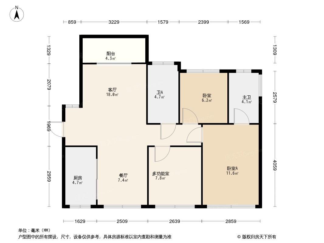 博林腾瑞户型图