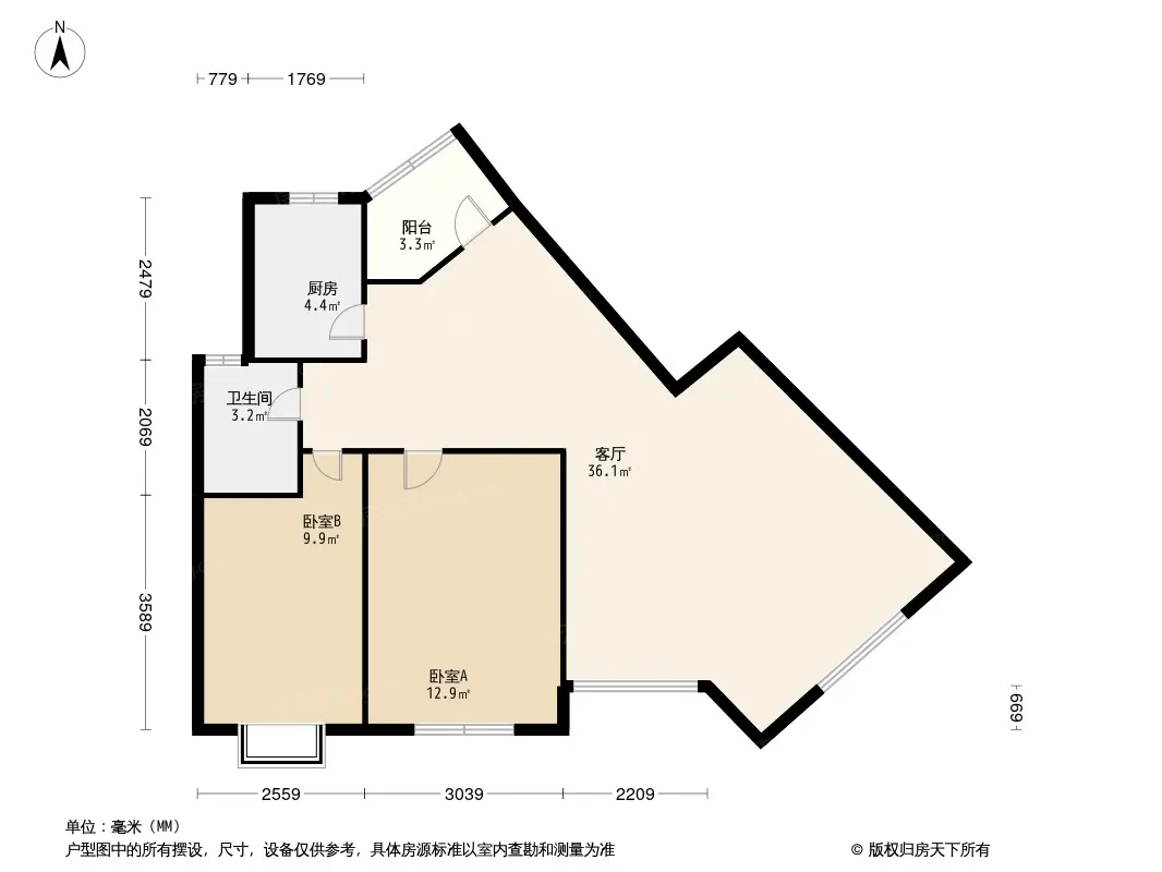 四季家园户型图