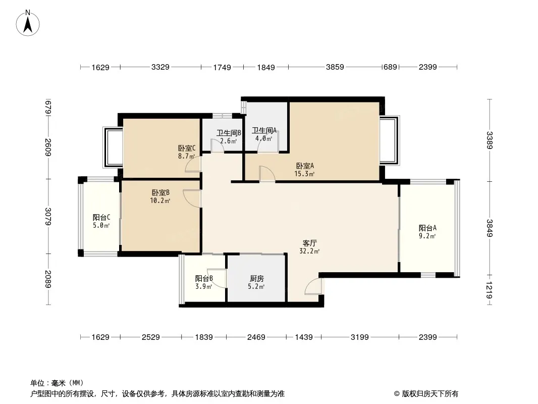 三和南锦户型图