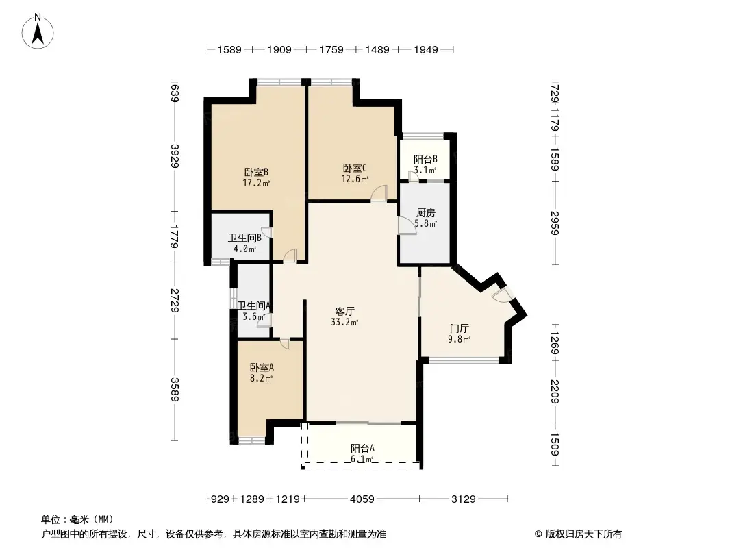 帕丽湾户型图