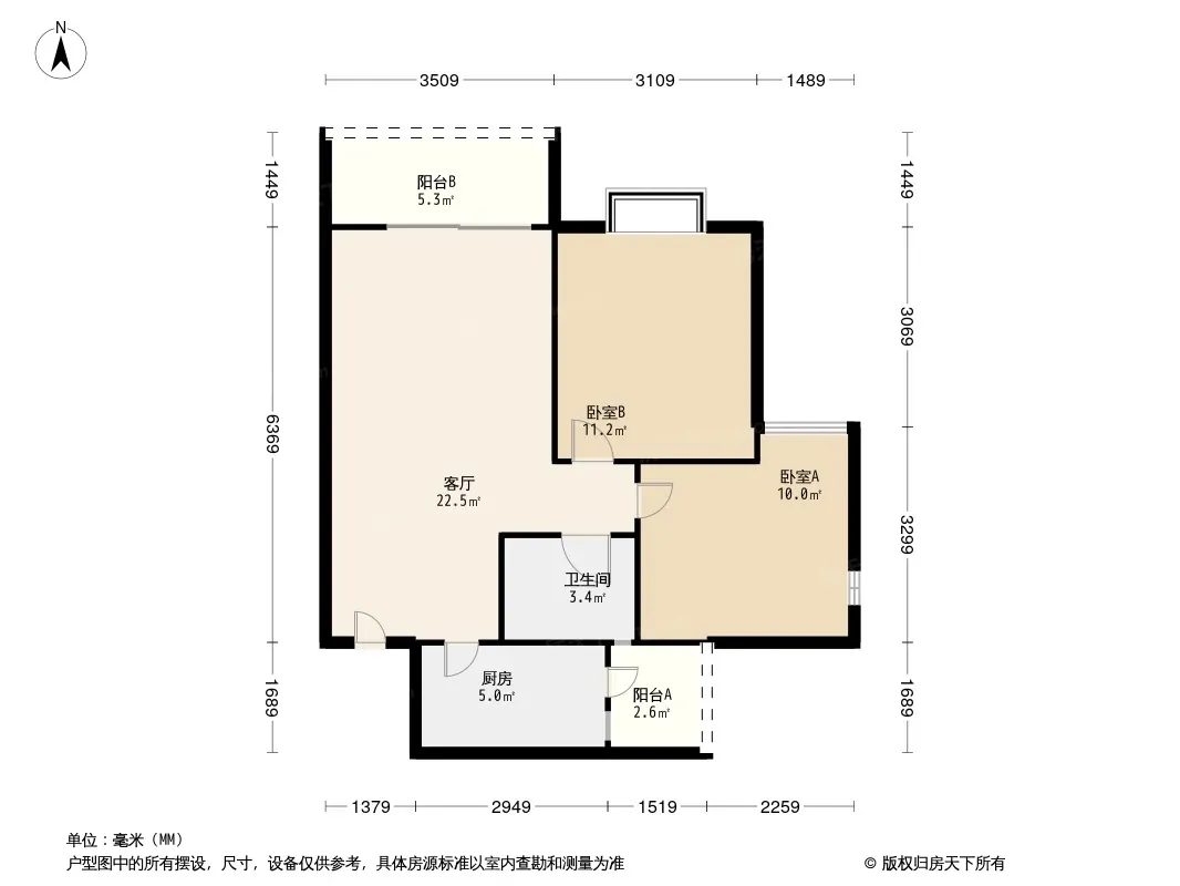 常青藤二期户型图