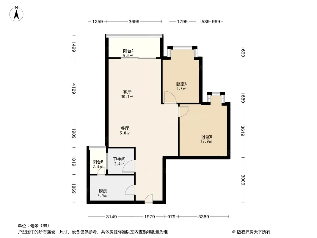 晶宝维吉尼亚户型图