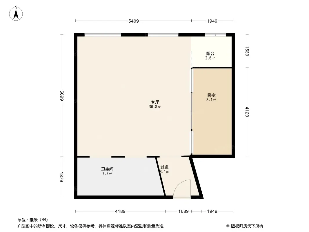 龙瑞苑户型图