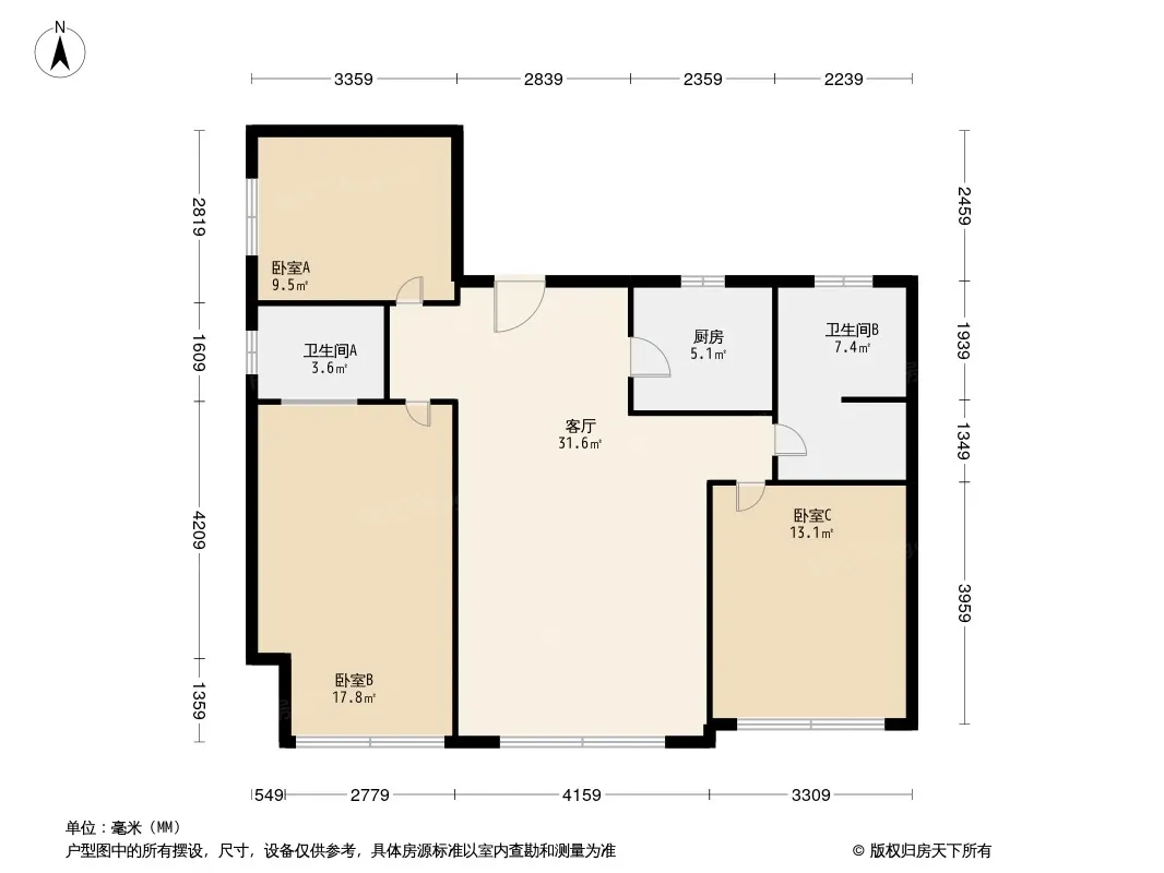锦翠苑户型图