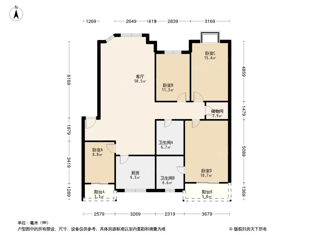 紫华苑户型图