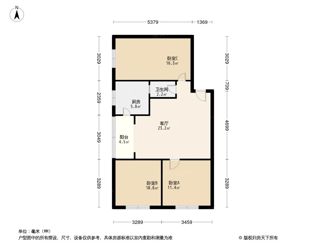华油路51号院户型图