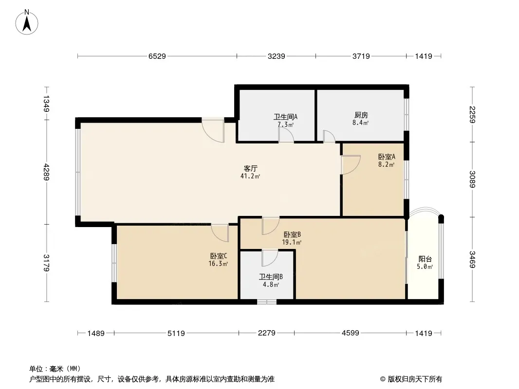 紫荆嘉苑户型图