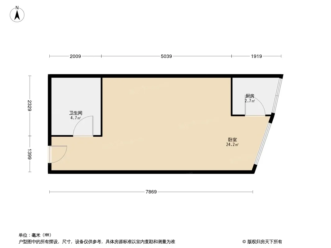 左岸公寓户型图