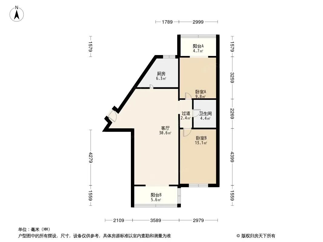 望亭居户型图