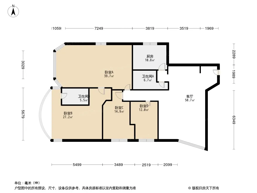锦川楼户型图