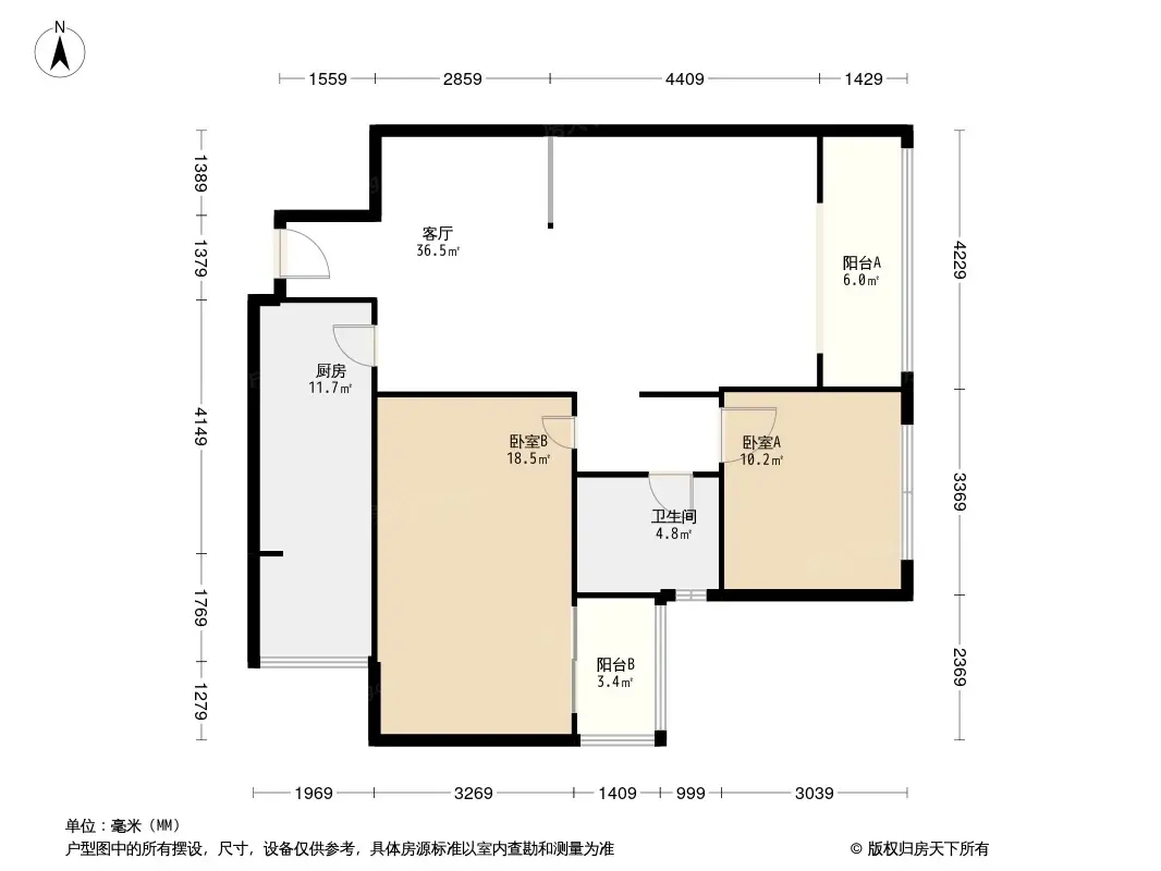 四季香榭户型图