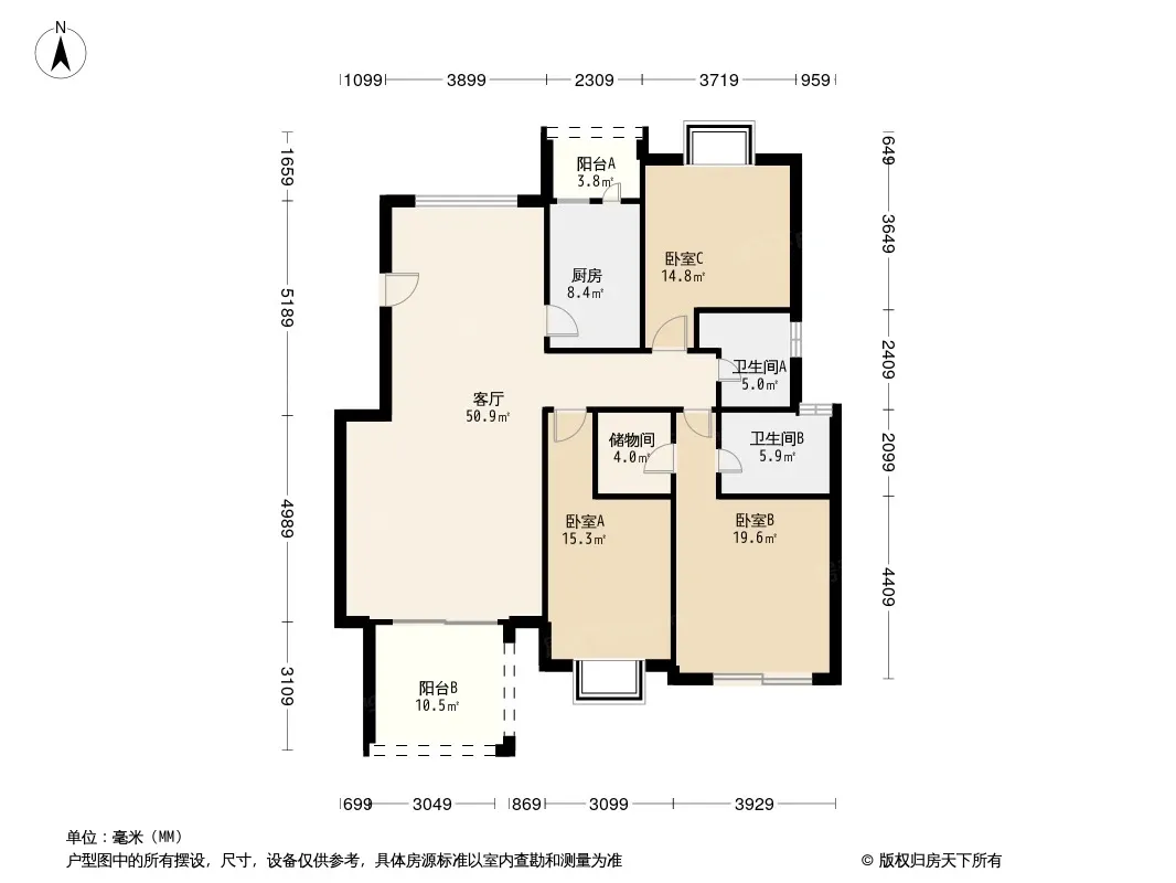 上尚春天花园户型图