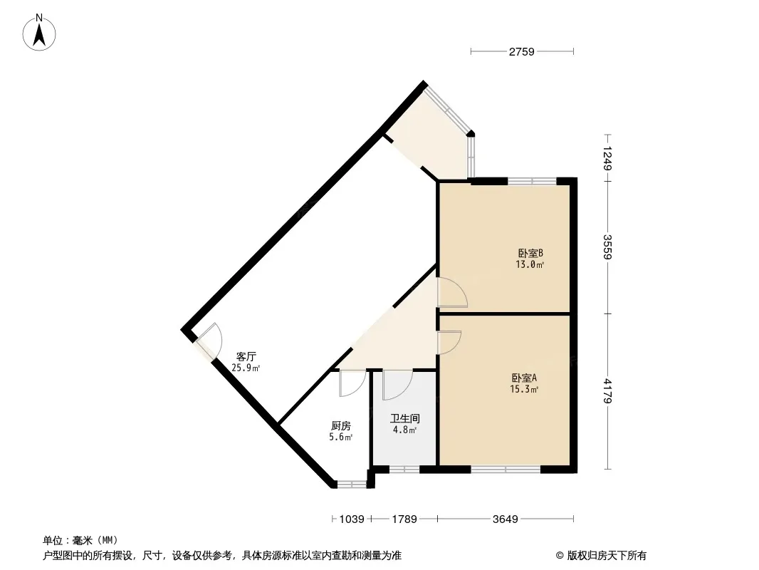攀钢苑户型图