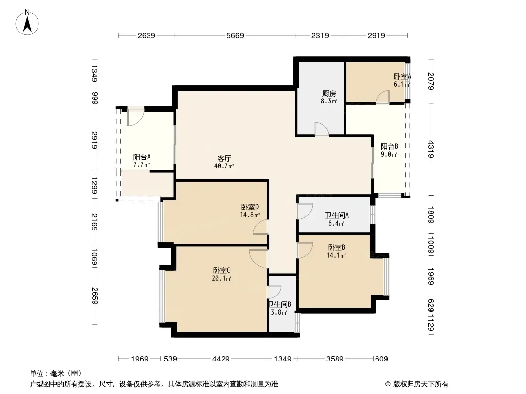 金地花园(武侯)户型图