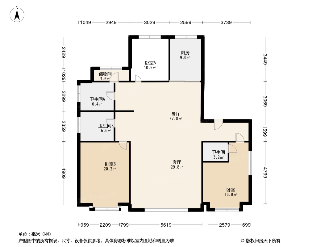 绿地·海珀云翡户型图