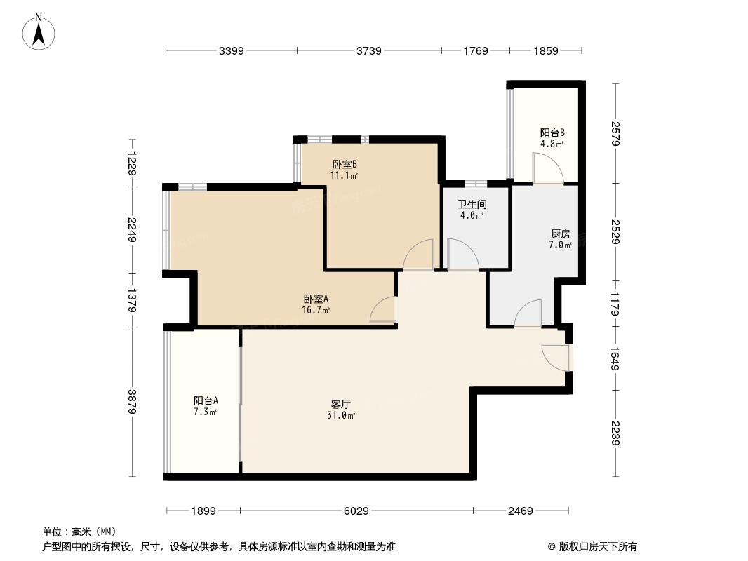 优品尚东户型图