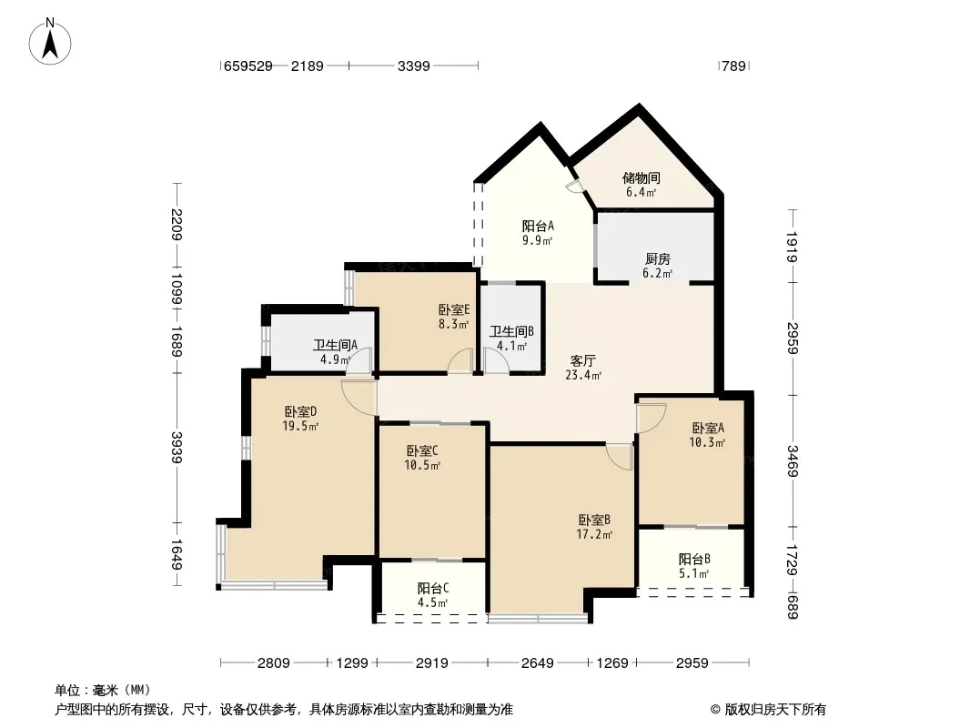 水畔经典户型图
