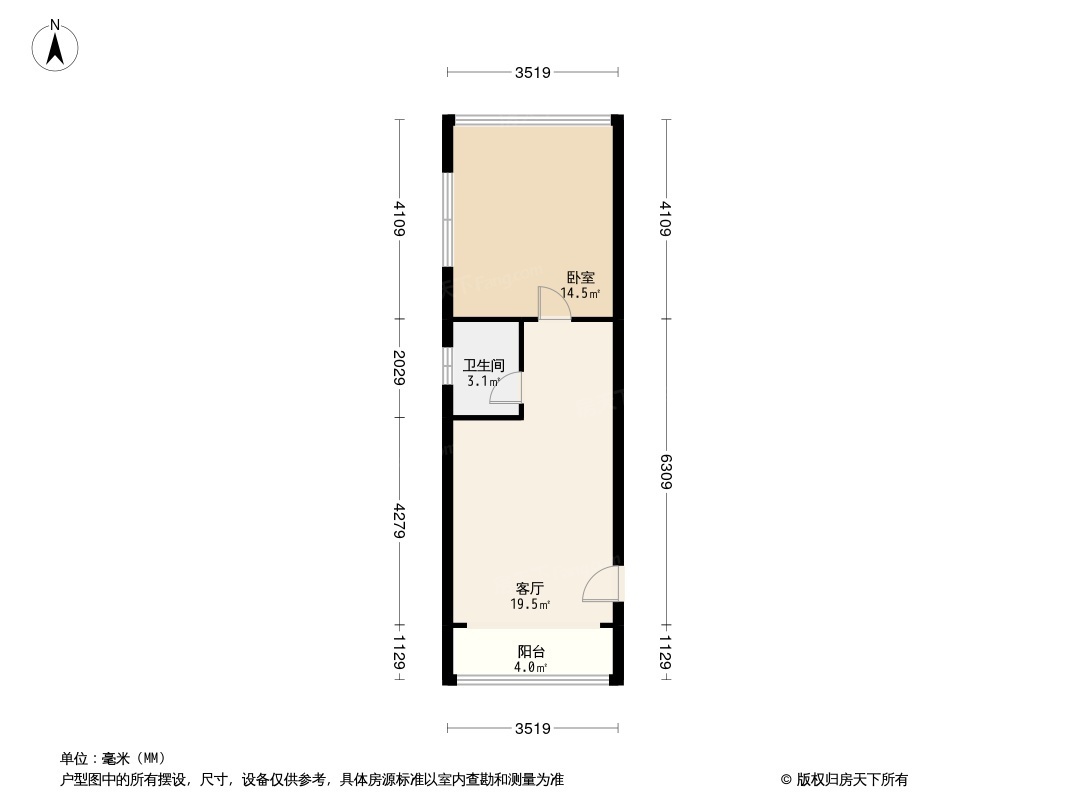 温泉花园别墅户型图